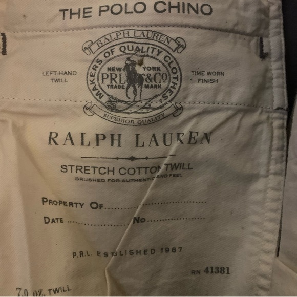 Polo Ralph Lauren Men Stretch Slim Fit Performance Chino Pant - Picture 10 of 12